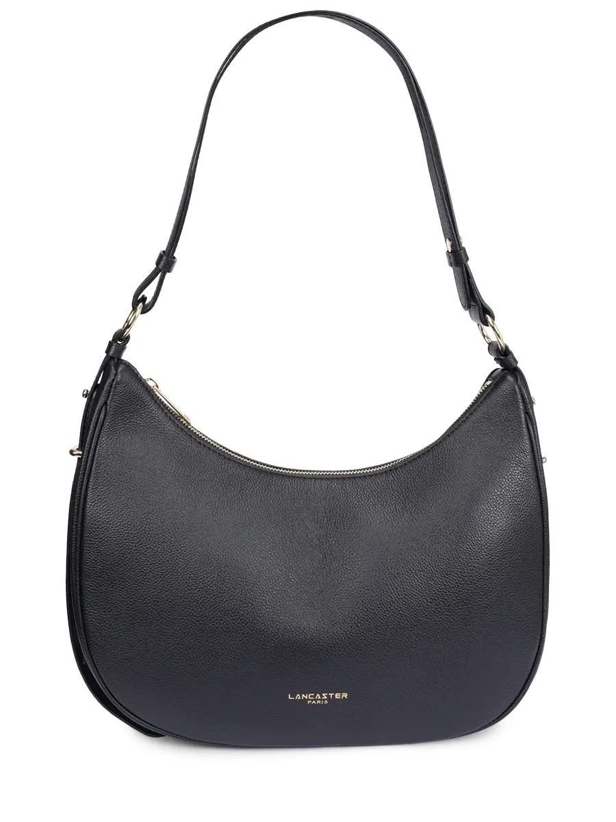 

Сумка кожаная, Черный, 480-072-NOIR