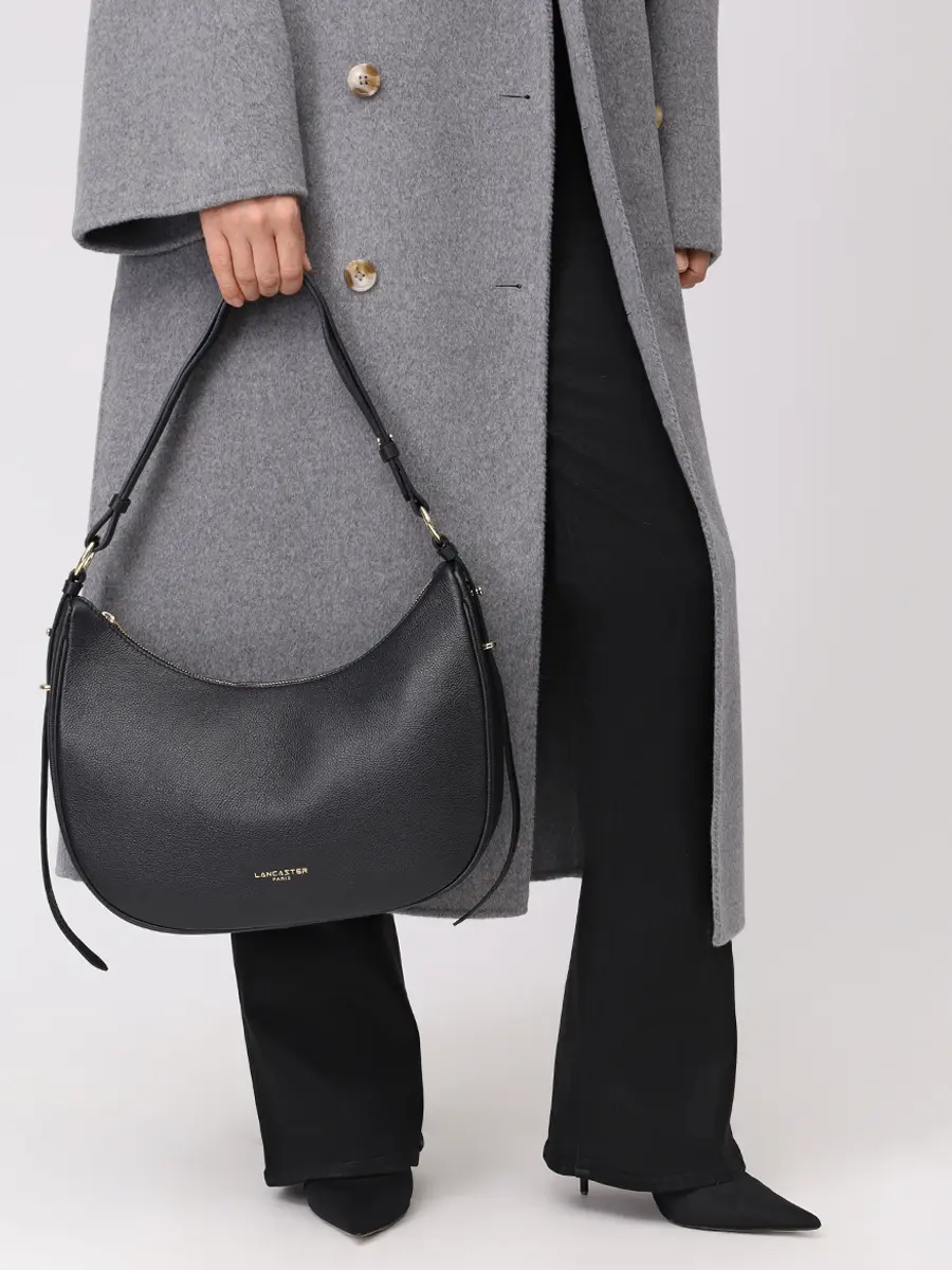 Сумка кожаная LANCASTER 480-072-NOIR Черный  Фото 2