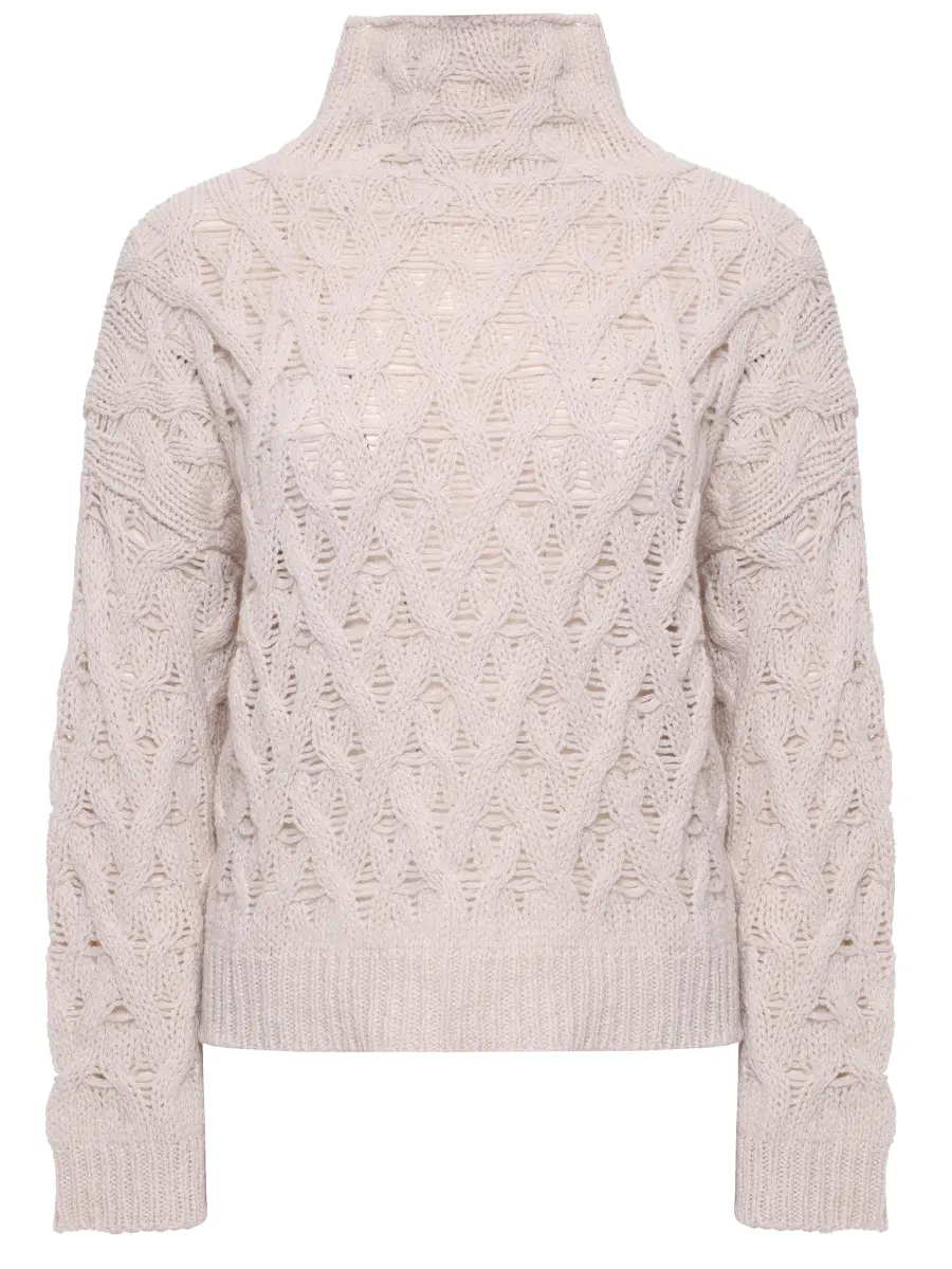 

Свитер шерстяной, Кремовый, 41629P-01729-20102