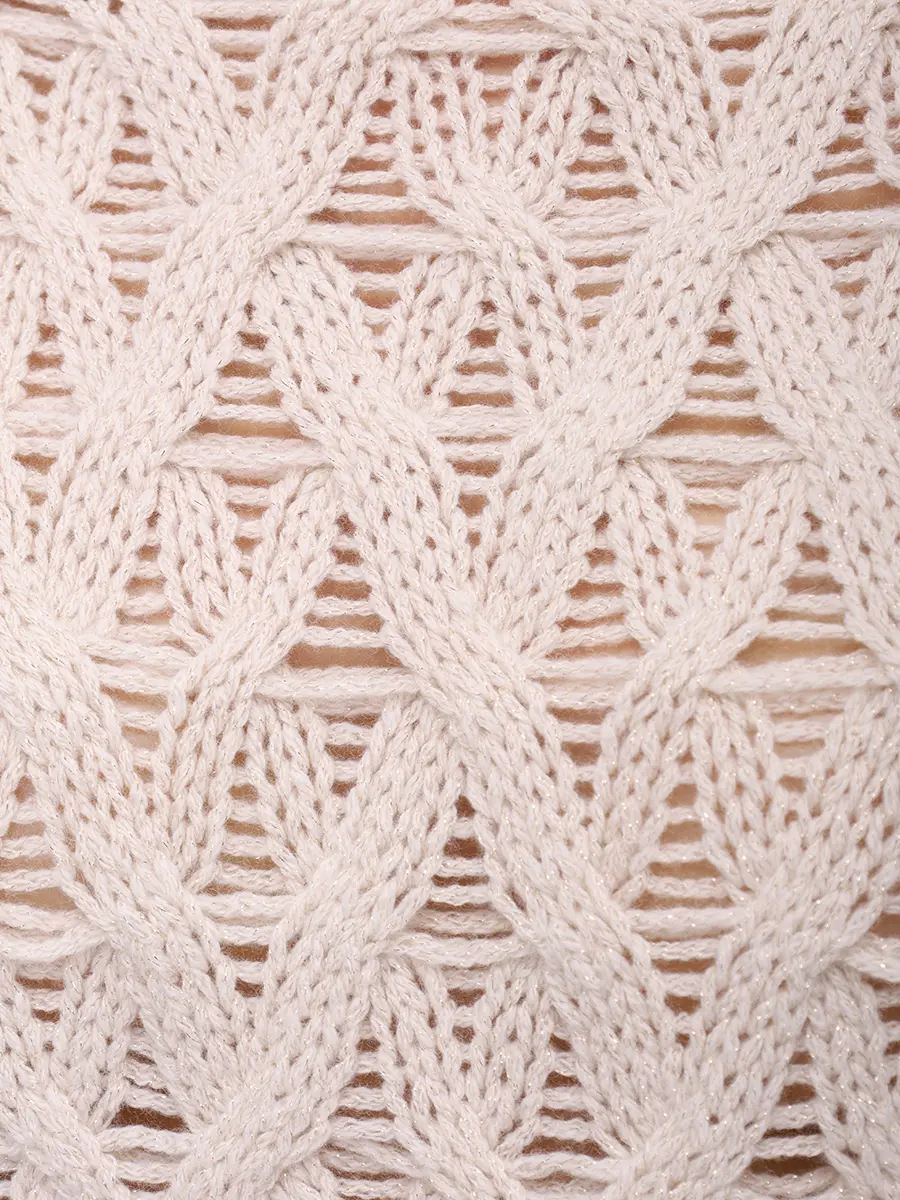 Свитер шерстяной ANTONELLI FIRENZE 41629P-01729-20102 Кремовый  Фото 6