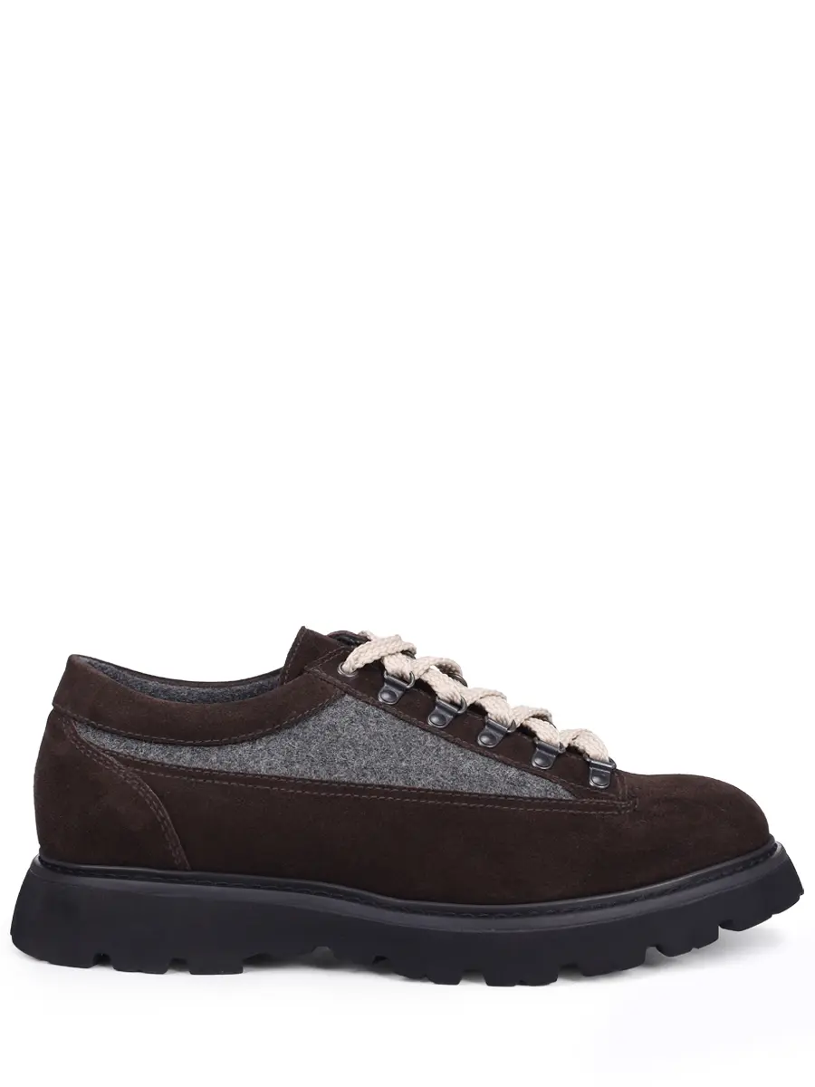 Ботинки комбинированные на байке DOUCAL`S DU3486GOTNPT814NM23 Коричневый 