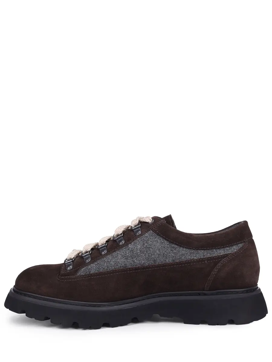 Ботинки комбинированные на байке DOUCAL`S DU3486GOTNPT814NM23 Коричневый  Фото 3