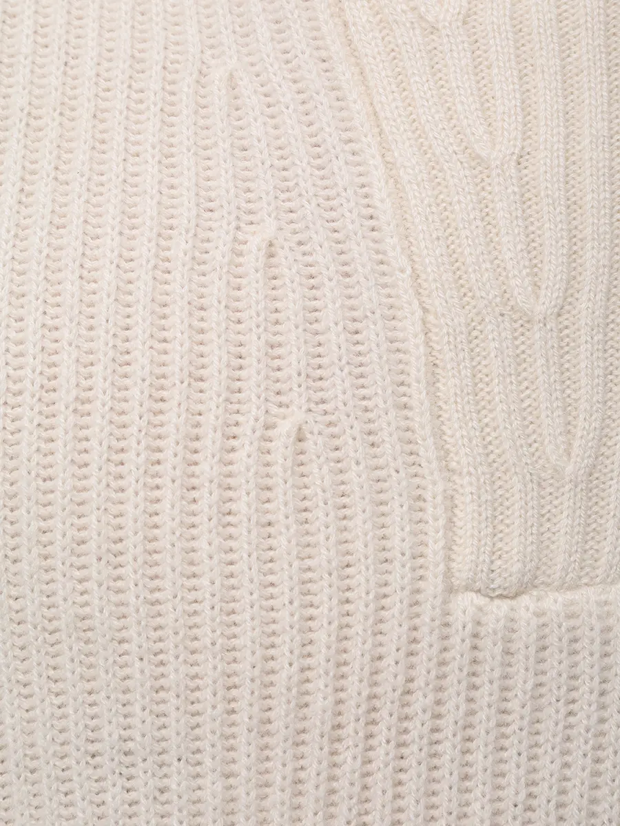 Свитер кашемировый Balvin BOGNER BALVIN 88559764/133 Кремовый  Фото 6