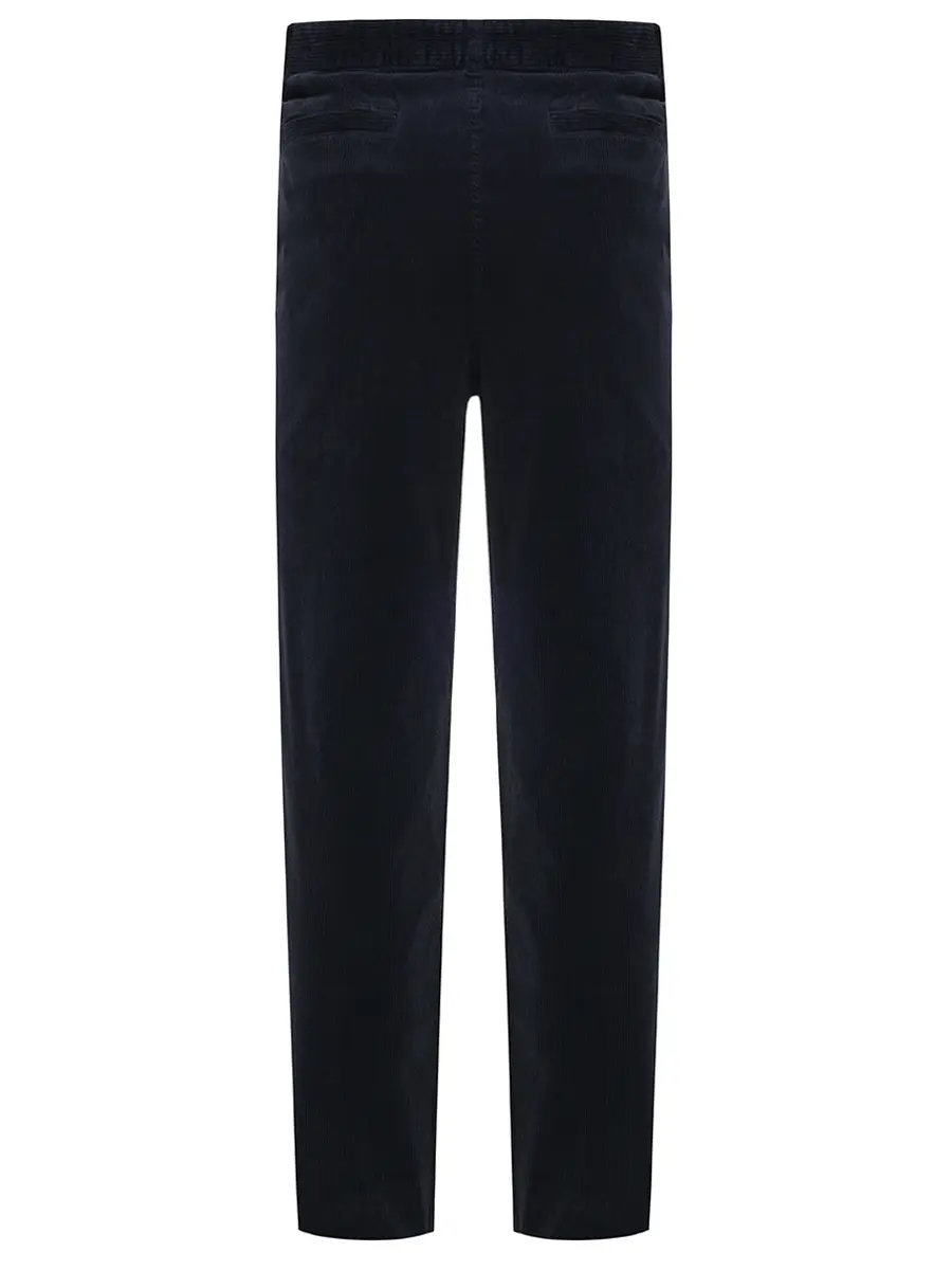 Брюки Relaxed Tapered Fit вельветовые BOSS 50547076/404 Синий  Фото 2