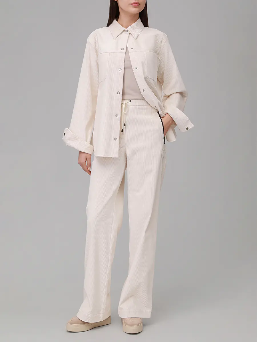 

Брюки вельветовые, Белый, C2591PA81D_5118 101