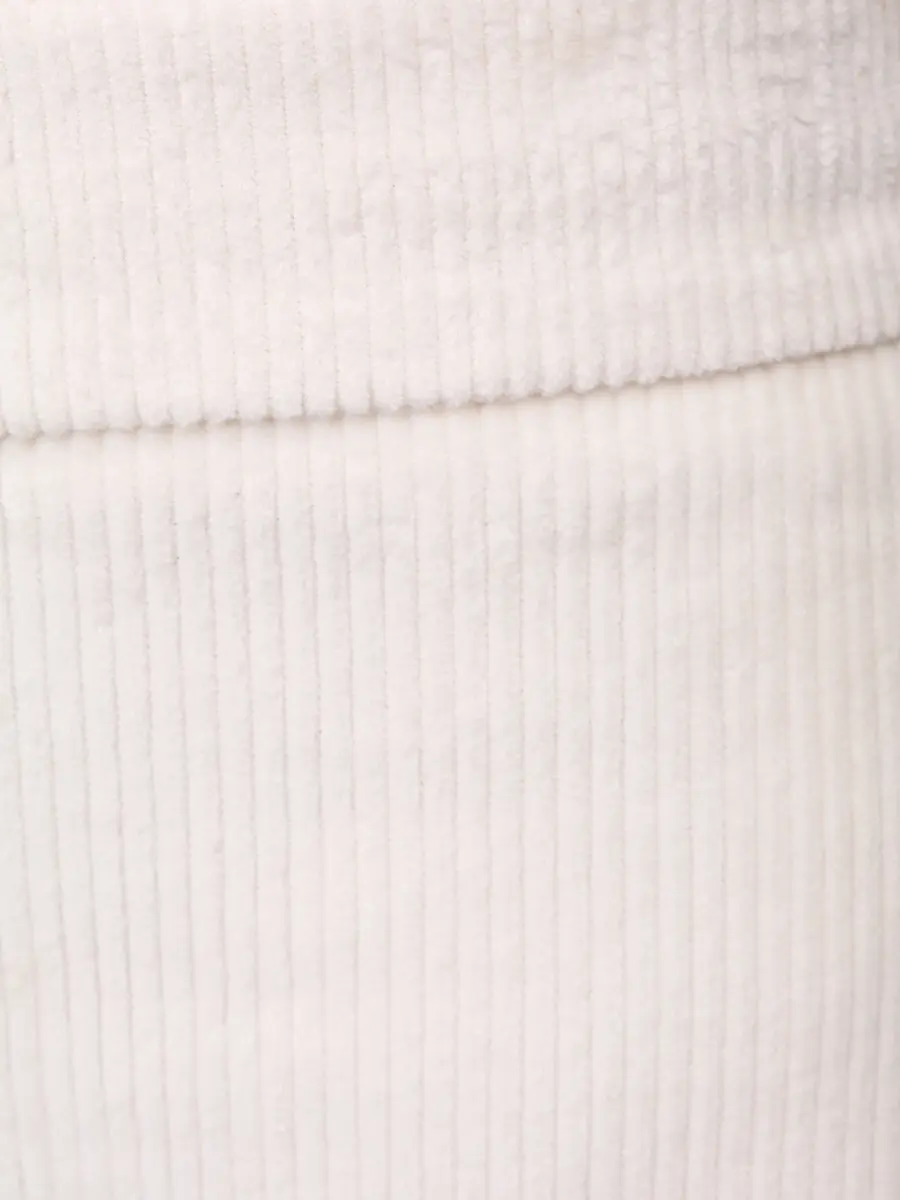 Брюки вельветовые LORENA ANTONIAZZI C2591PA81D_5118 101 Белый  Фото 6