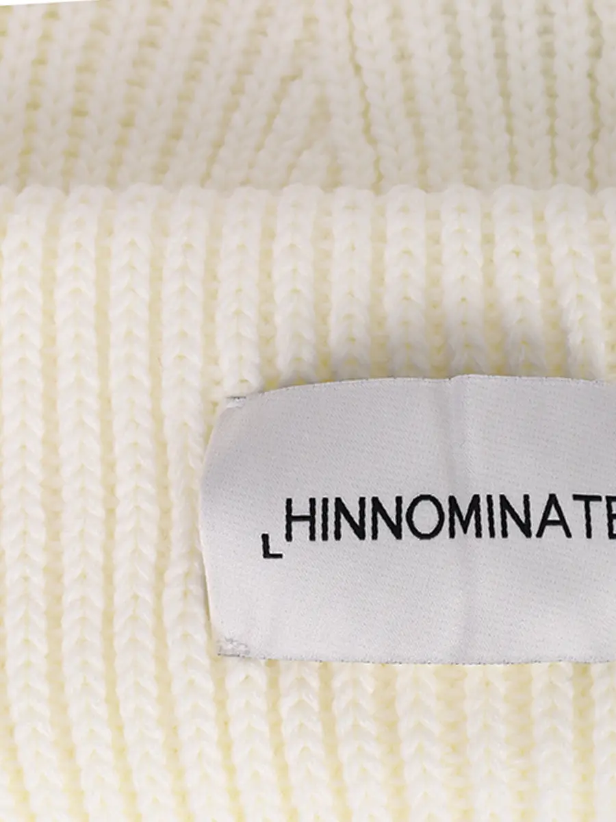 Шапка вязаная HINNOMINATE HMACW00130 Белый  Фото 3