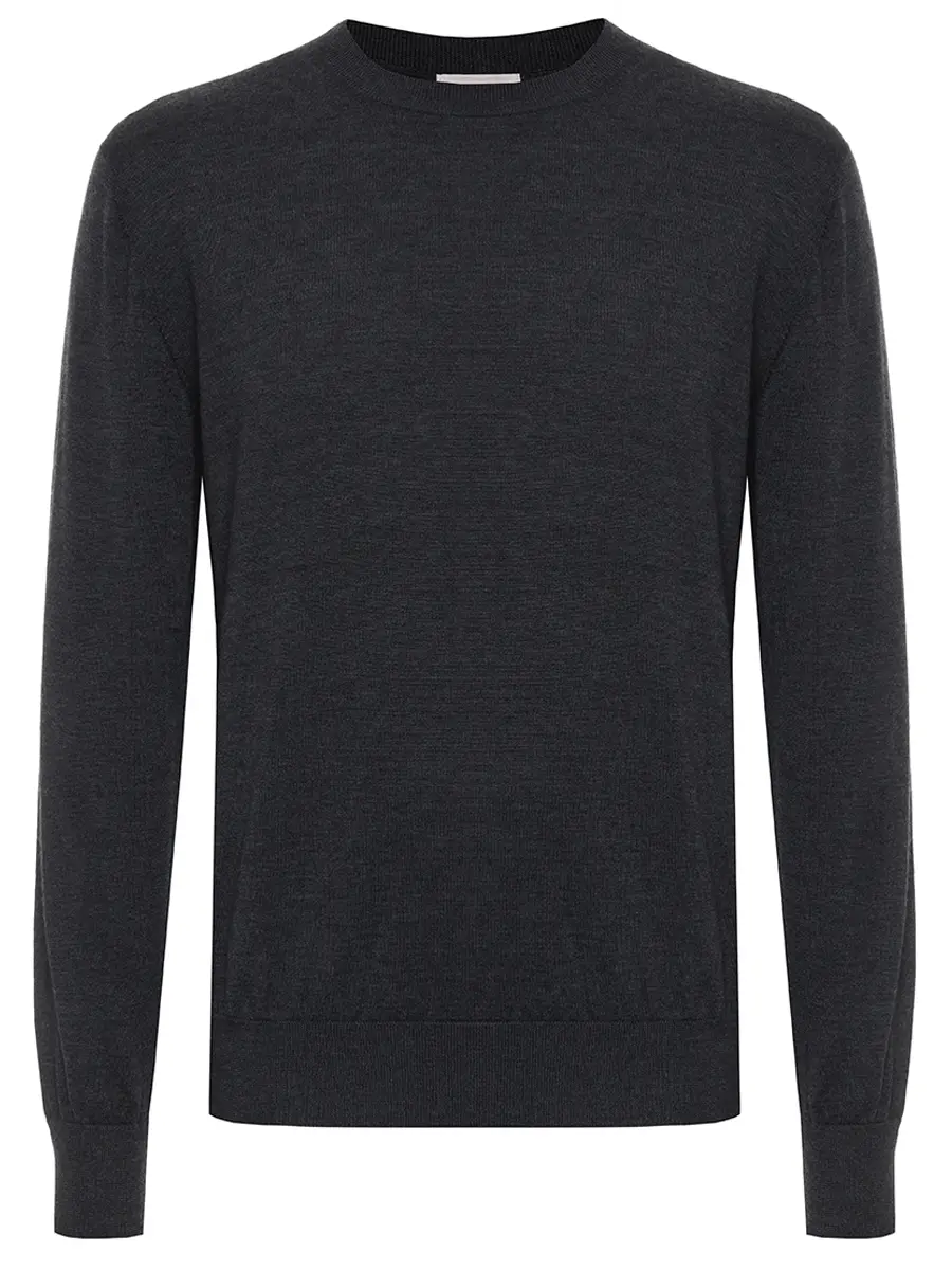 Джемпер из шерсти и кашемира AGNONA K106U28U-0V1809U-K71 Серый 