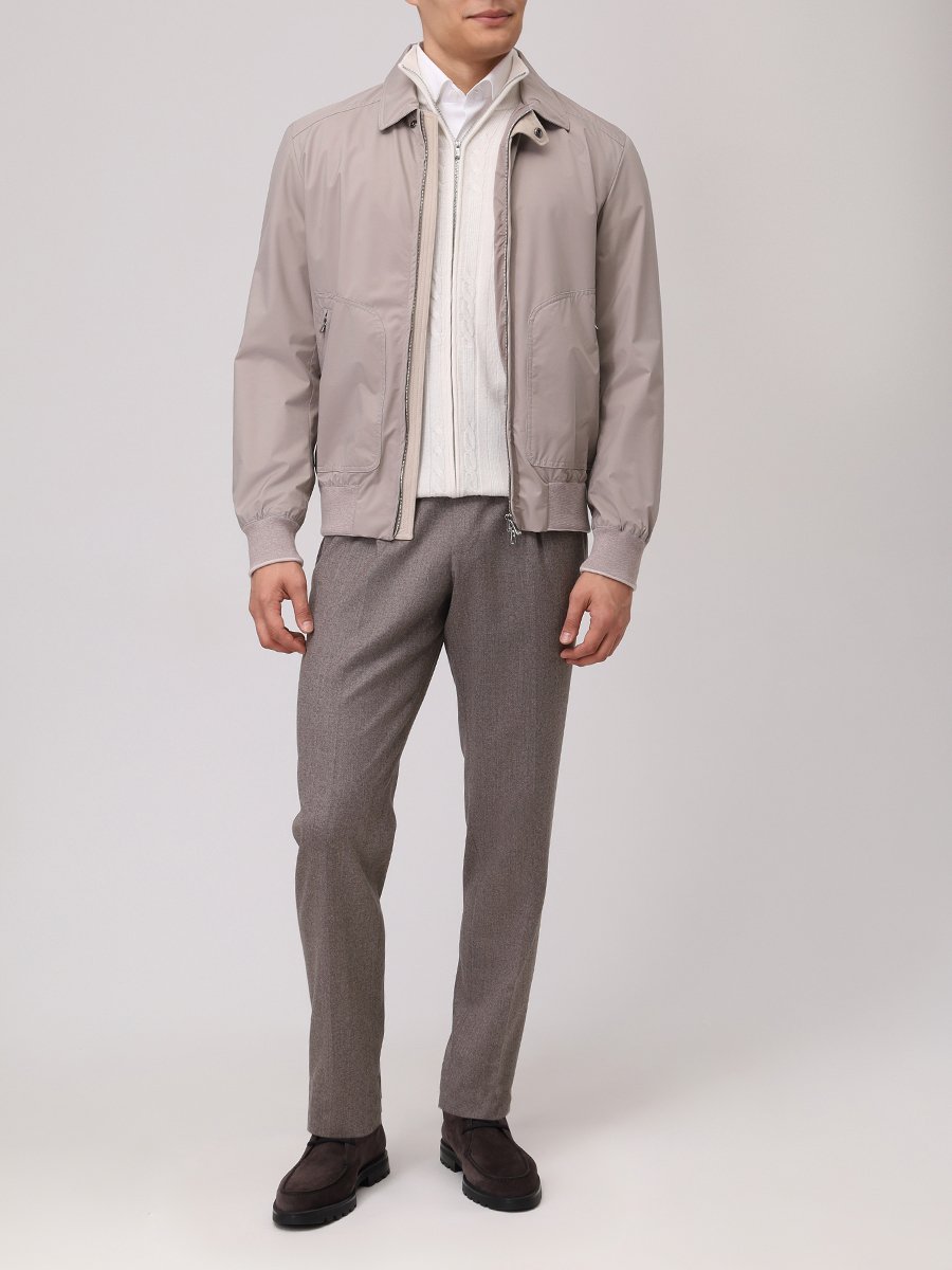 Брюки шерстяные ROTA 0578P/ 14 Бежевый  Фото 2