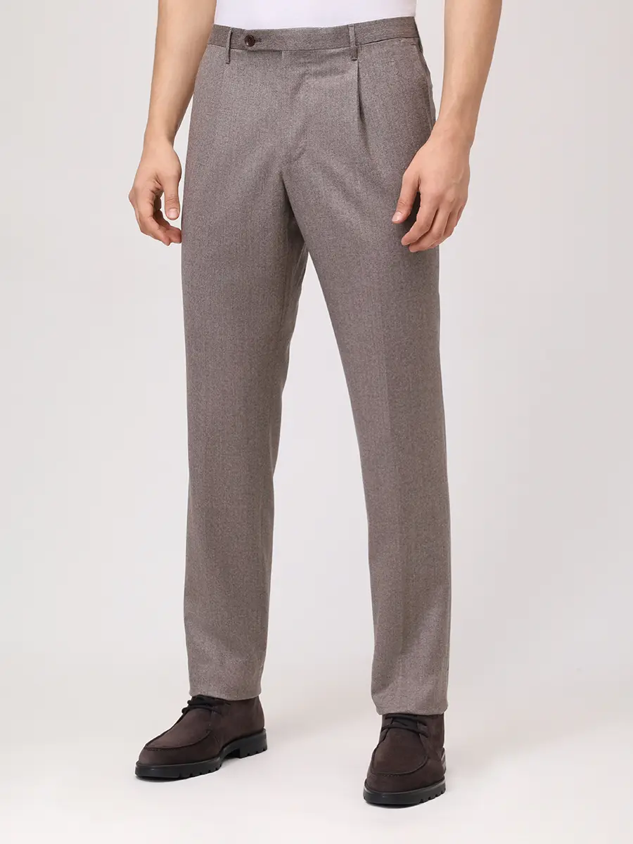 Брюки шерстяные ROTA 0578P/ 14 Бежевый  Фото 4