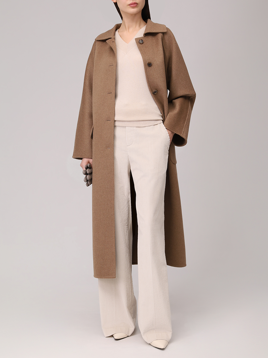 

Пуловер кашемировый, Бежевый, K008018U-4K120NU-N14