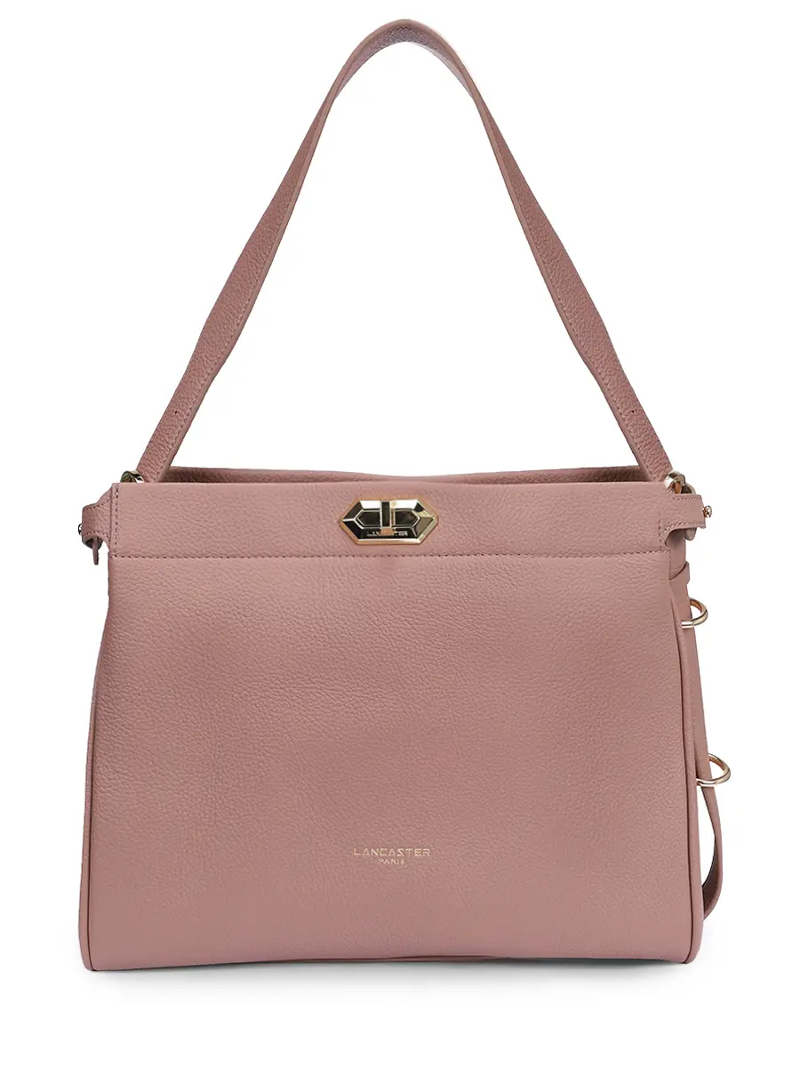 Сумка кожаная Mademoiselle LANCASTER 572-106-NUDEFUME Бежевый 