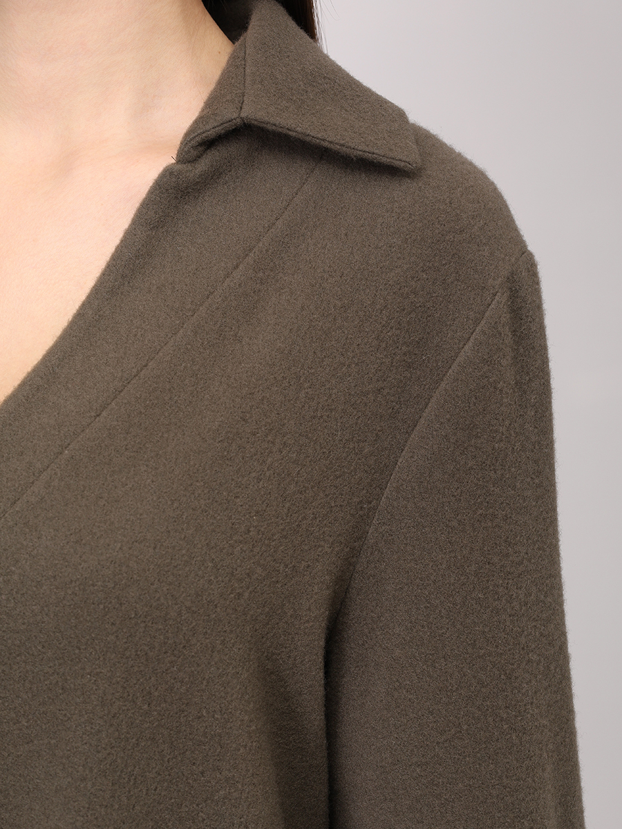 Платье шерстяное ANTONELLI FIRENZE P6496-898C-220 Зеленый  Фото 5