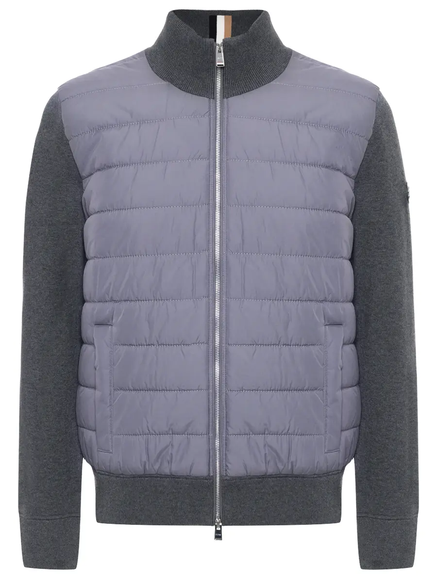 

Кардиган комбинированный, Серый, 50549991/030