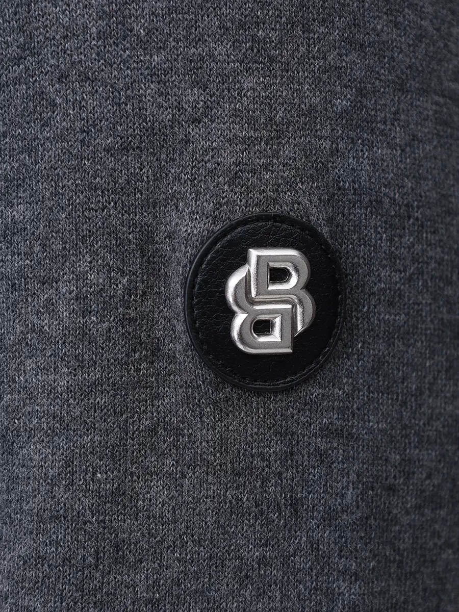 Кардиган комбинированный BOSS 50549991/030 Серый  Фото 6