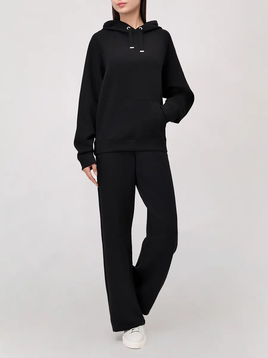 Брюки однотонные PAUL & SHARK 15351803/011 Черный  Фото 2