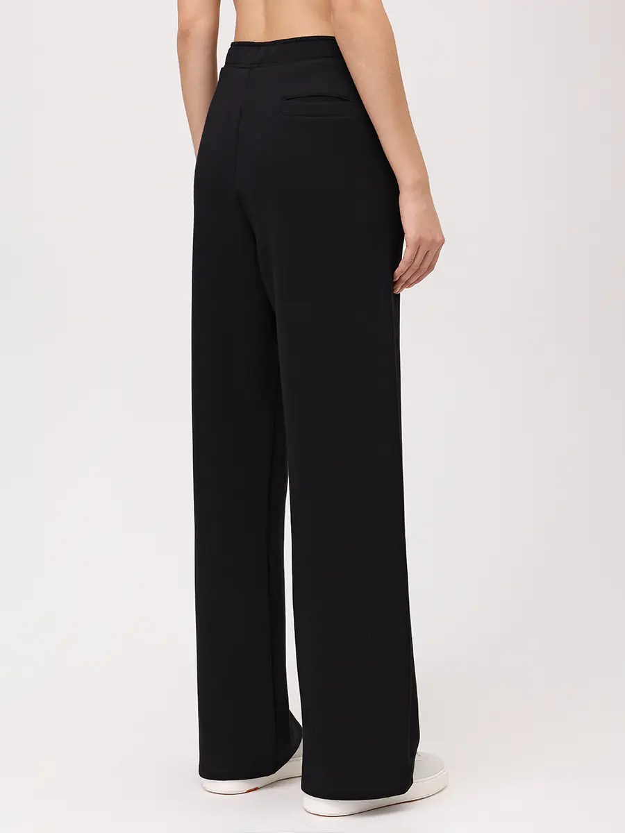 Брюки однотонные PAUL & SHARK 15351803/011 Черный  Фото 3