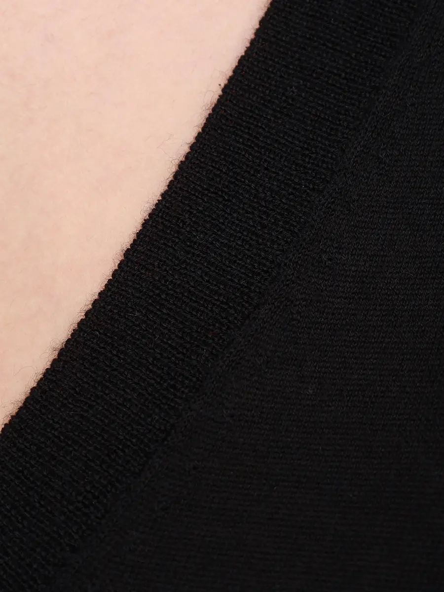 Пуловер кашемировый Julio LOULOU DE SAISON JULIO Черный  Фото 6