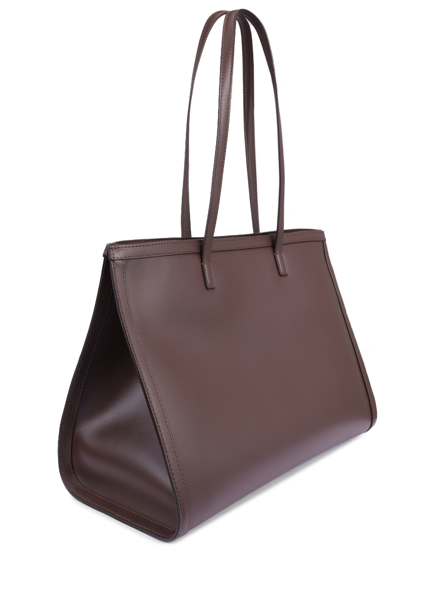 Сумка-тоут кожаная Anyla LOULOU DE SAISON ANYLA Коричневый  Фото 3