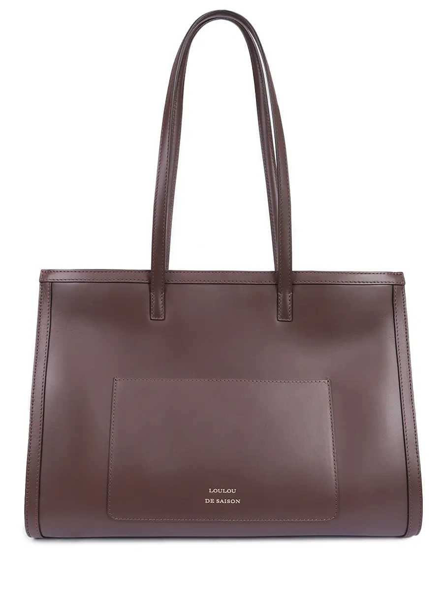 

Сумка-тоут кожаная Anyla, Коричневый, ANYLA