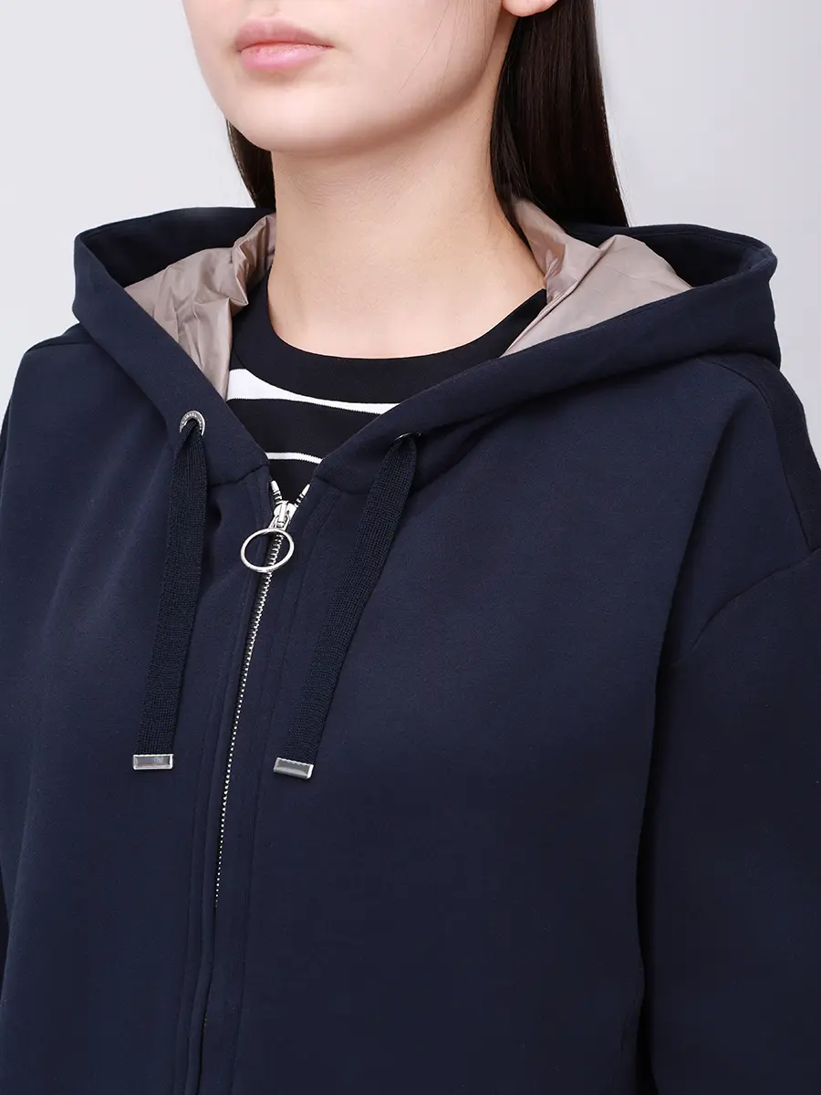 Толстовка хлопковая PAUL & SHARK 15351800/050 Синий  Фото 5