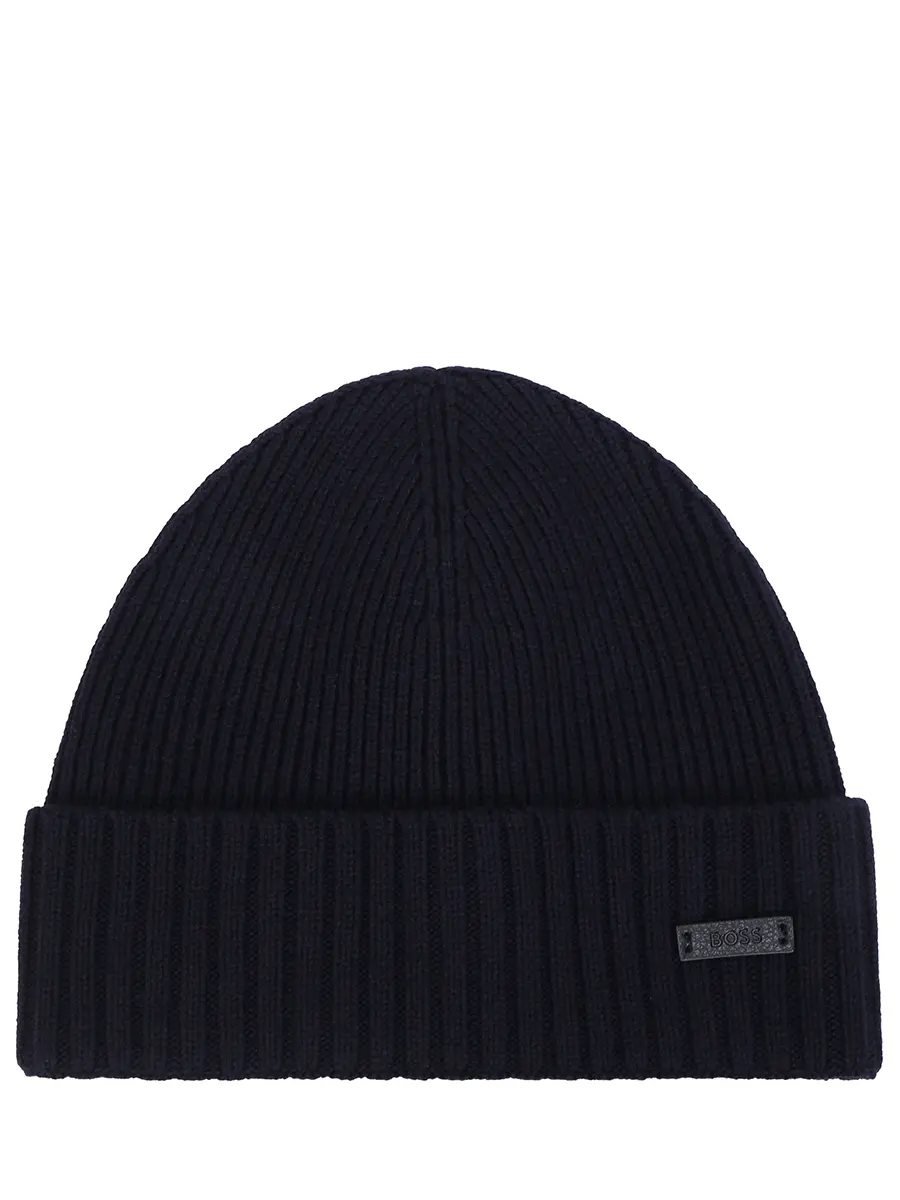 Шапка шерстяная BOSS 50495306/404 Синий 