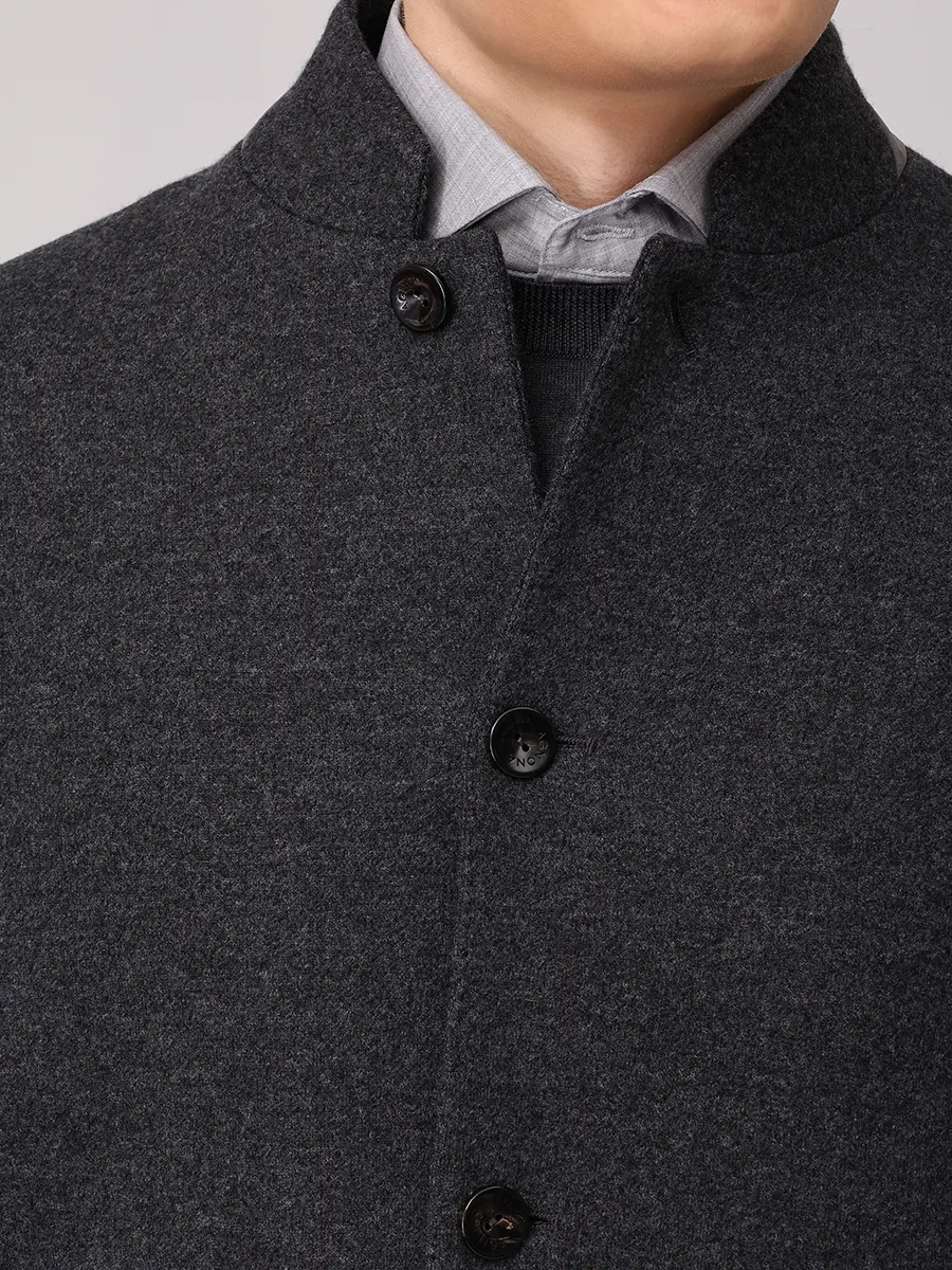 Пиджак из кашемира и шерсти AGNONA TX10U1U-MD706U-K74 Серый  Фото 5