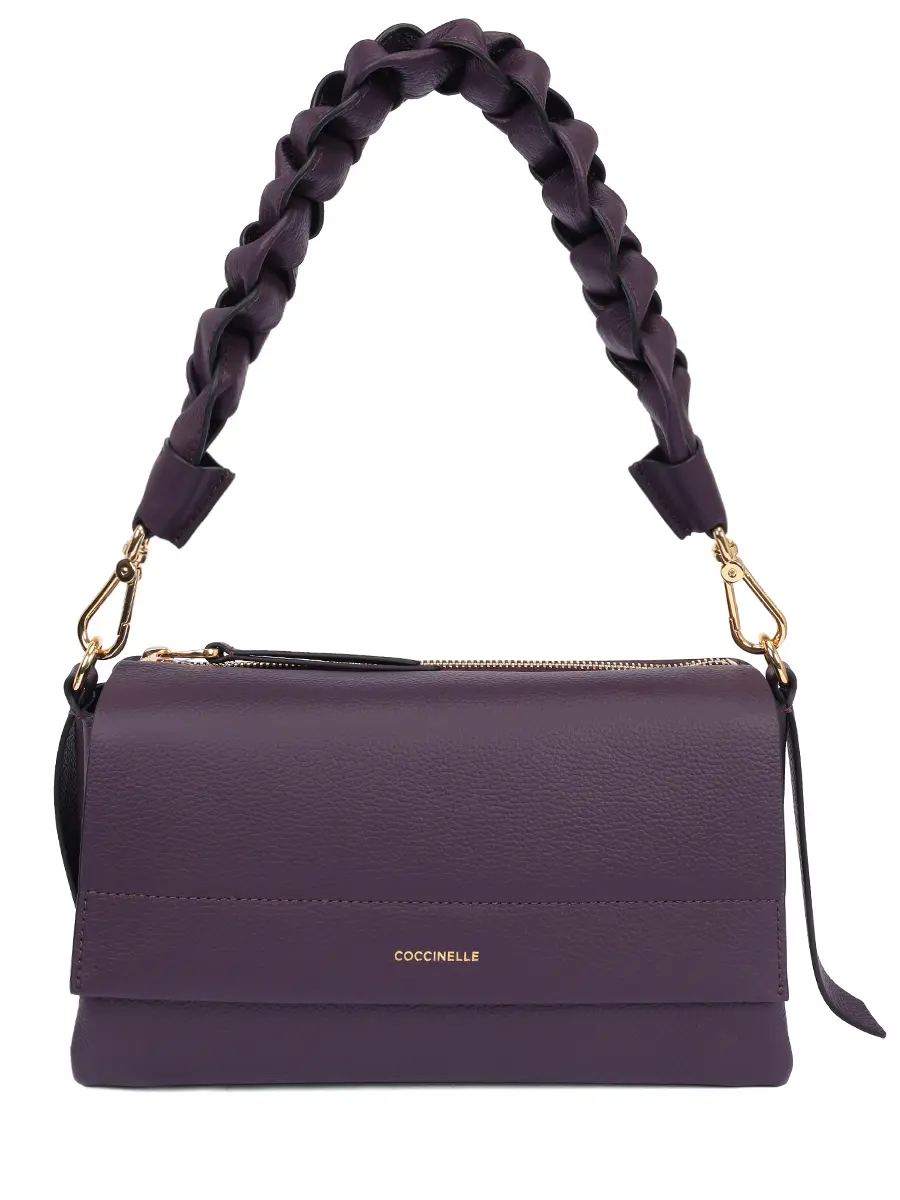 Сумка кожаная Boheme Grana Double COCCINELLE E1 M50 12 01 01/738 Фиолетовый 