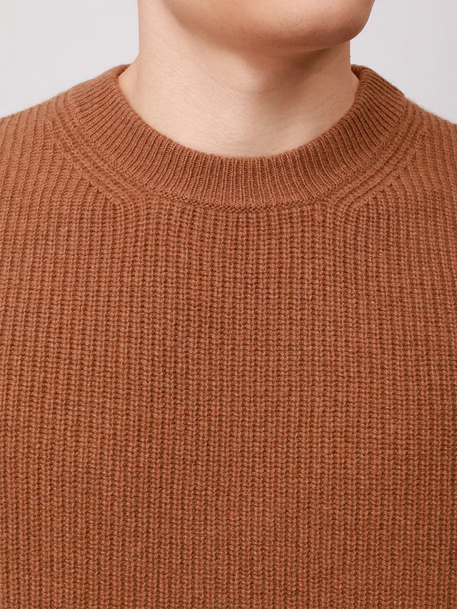 Джемпер кашемировый DANIELE FIESOLI 3390/34RHUM Рыжий  Фото 5
