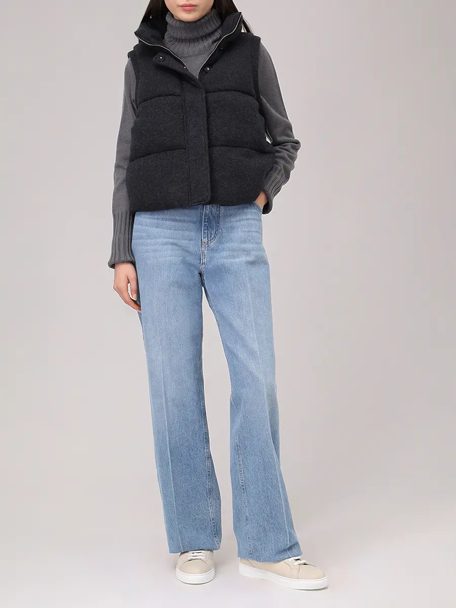 Жилет стеганый BOSS 50547894/006 Черный  Фото 2