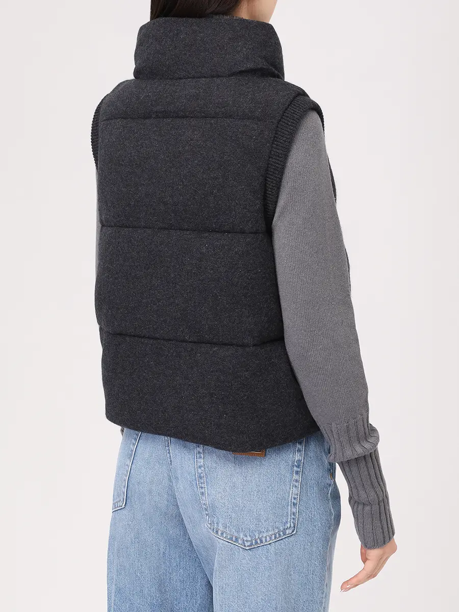 Жилет стеганый BOSS 50547894/006 Черный  Фото 3