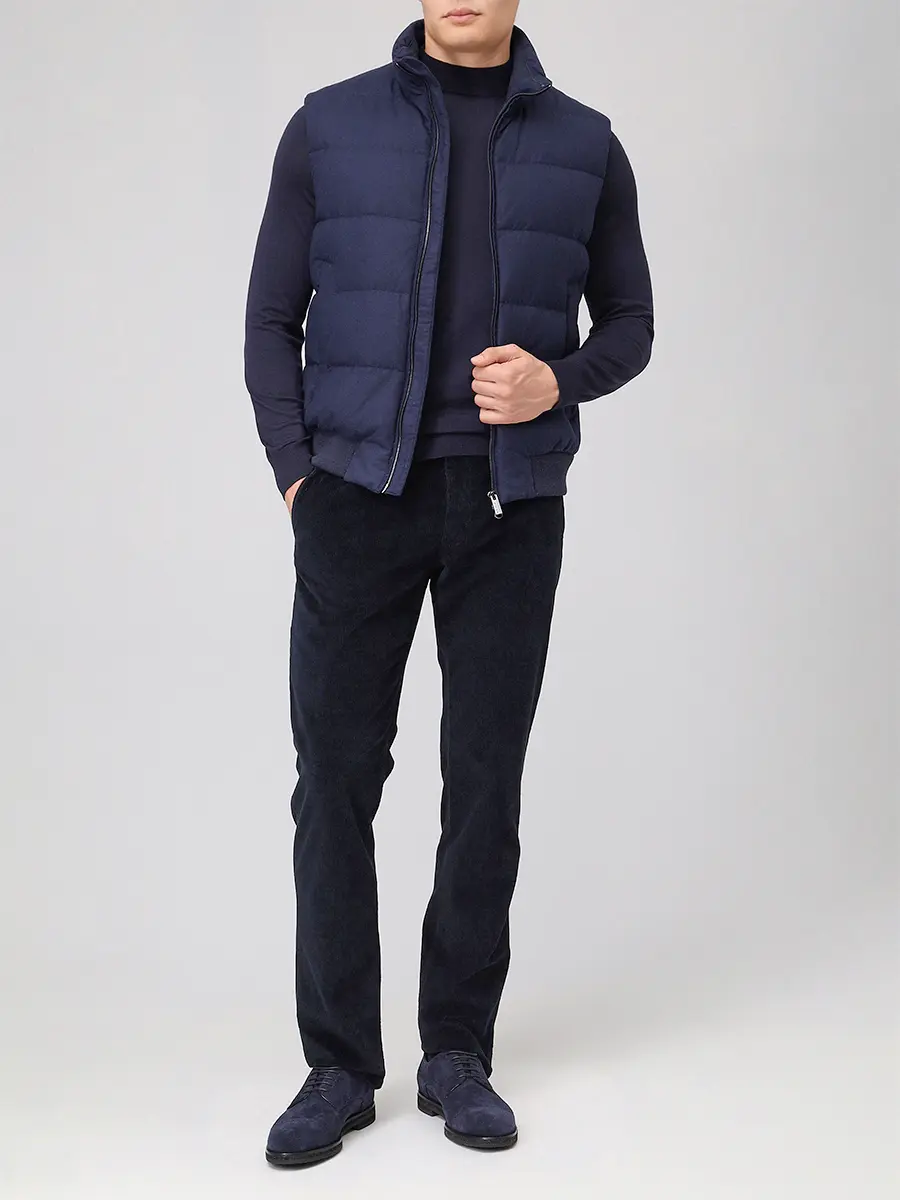 Жилет стеганый HETREGO 8P520 F 25W015 ECL ZACK Синий  Фото 2