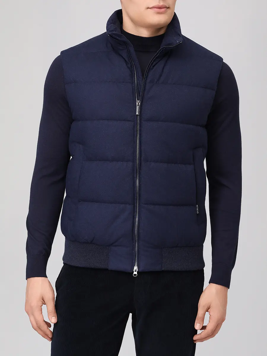 Жилет стеганый HETREGO 8P520 F 25W015 ECL ZACK Синий  Фото 4