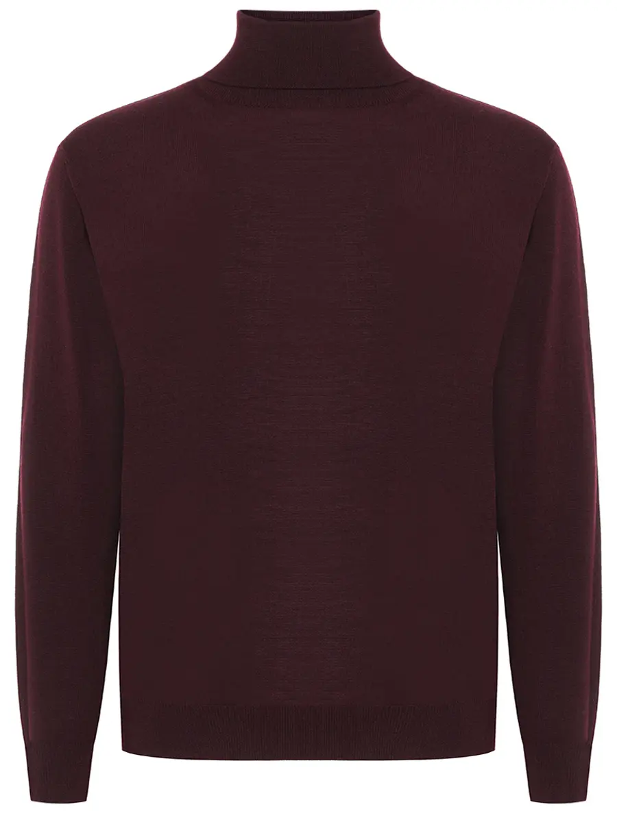 

Водолазка шерстяная, Бордовый, 9047/53 VINO