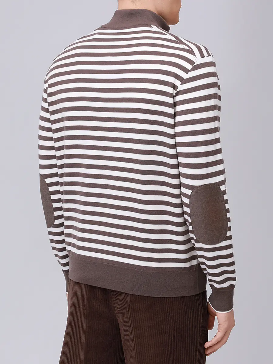 Джемпер шерстяной PAUL & SHARK 15311117/235 Полоска  Фото 3