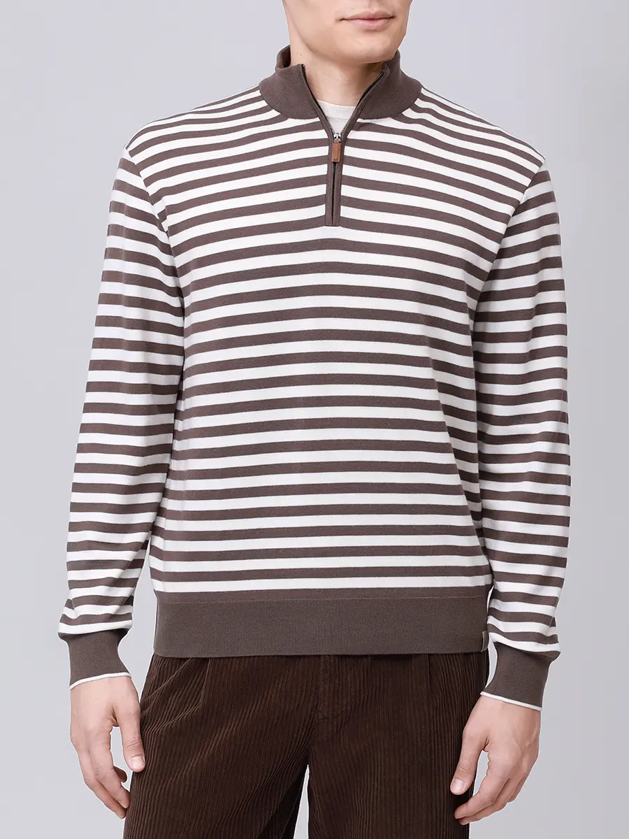 Джемпер шерстяной PAUL & SHARK 15311117/235 Полоска  Фото 4