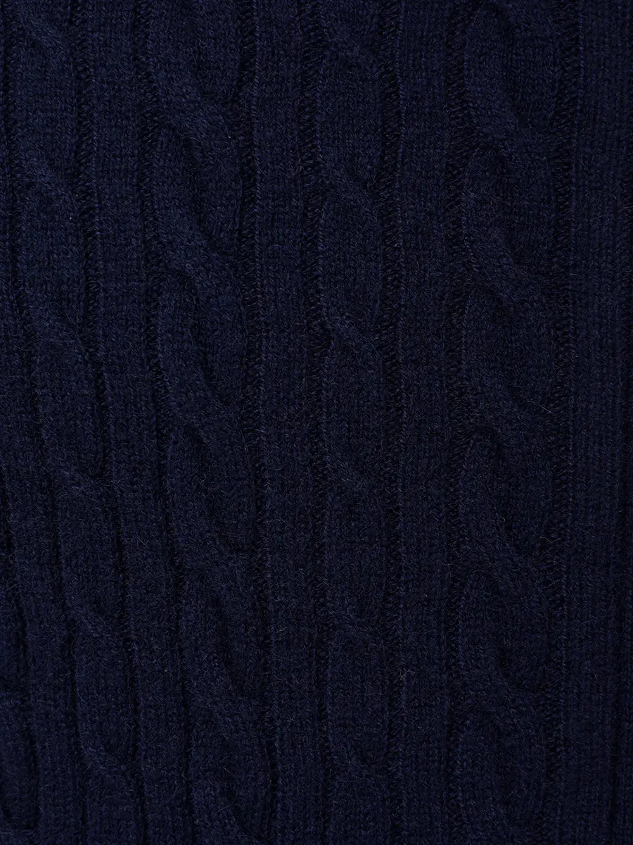 Кардиган кашемировый BERTOLO LUXURY MENSWEAR 200103/002062/1170 Темно- Синий  Фото 6