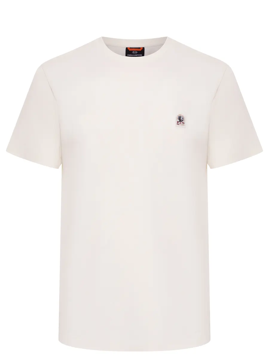 

Футболка хлопковая, Кремовый, 25WMPMTSEY29/0748 Молочный