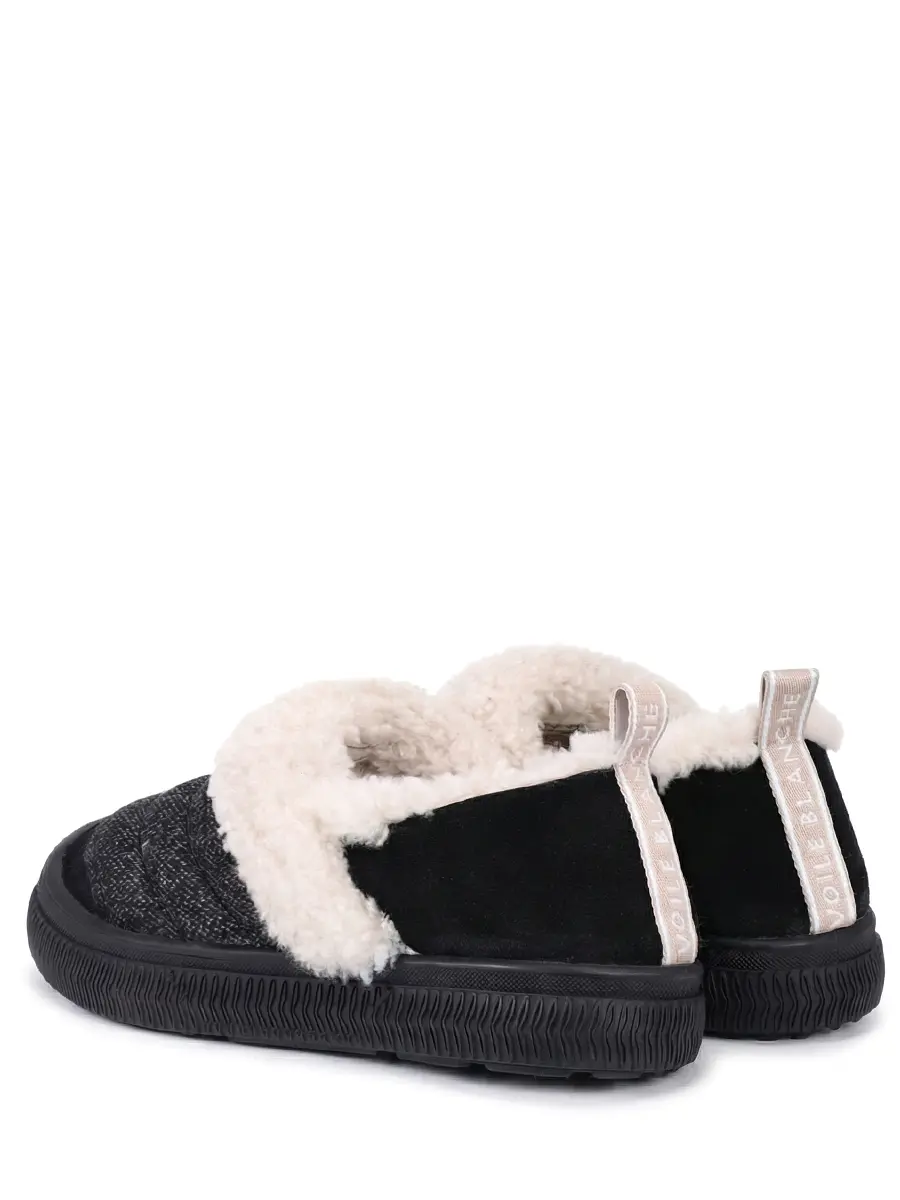 Слипоны комбинированные на меху VOILE BLANCHE 001 2019658 02 0A01 Черный  Фото 4