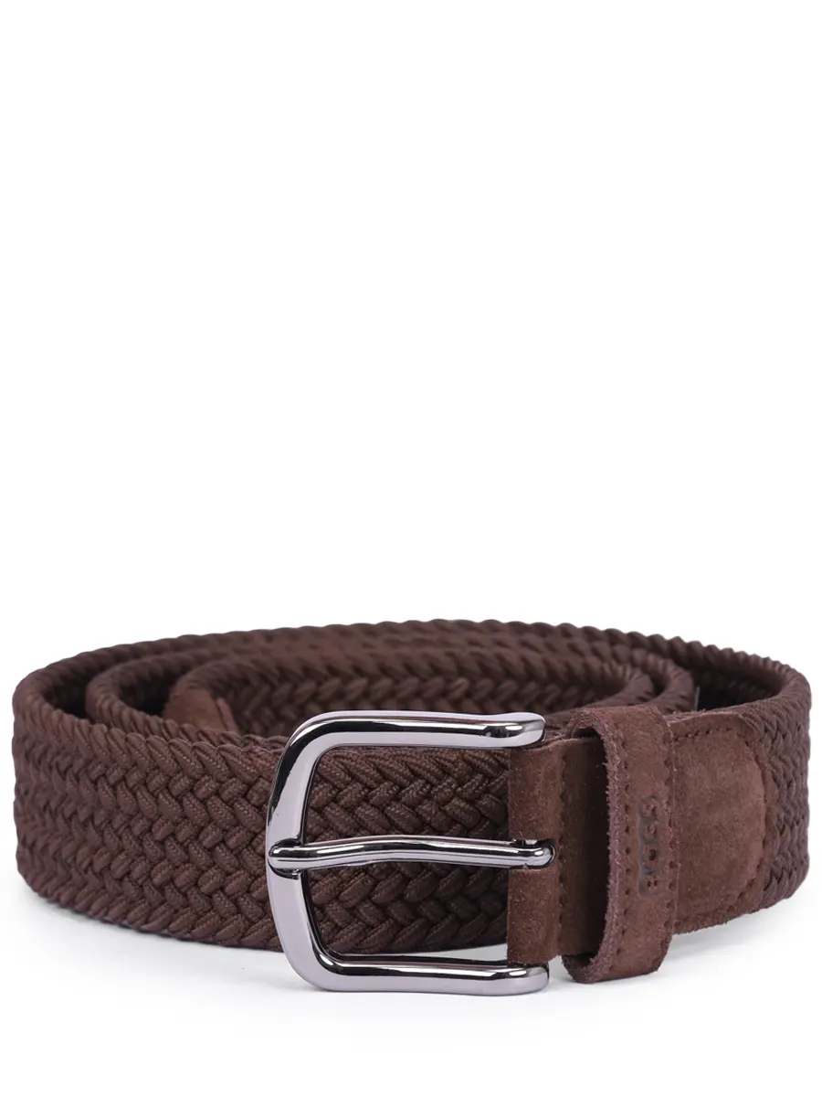 

Ремень текстильный, Коричневый, 50537169/201