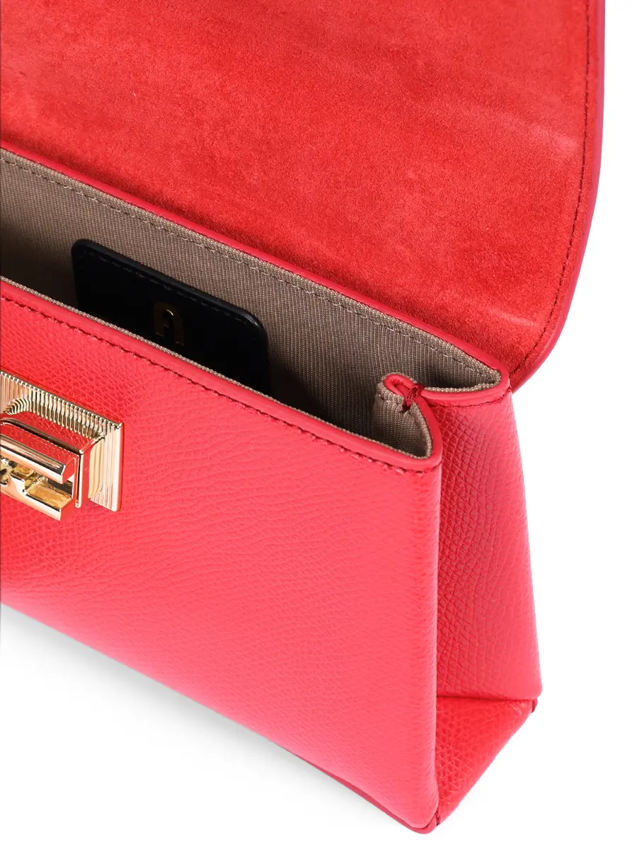 Сумка кожаная 1927 FURLA WE00423-ARE000-RUB00 Красный  Фото 4