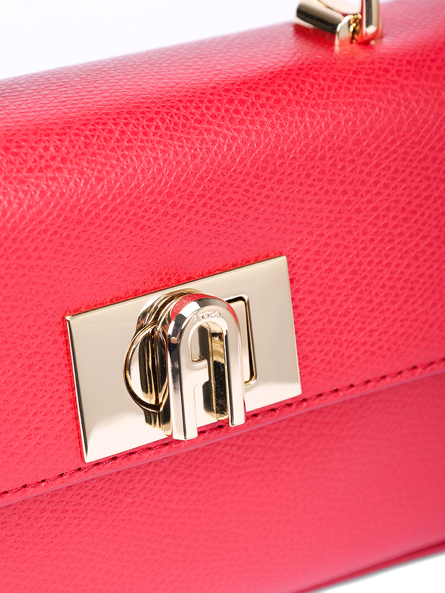 Сумка кожаная 1927 FURLA WE00423-ARE000-RUB00 Красный  Фото 5