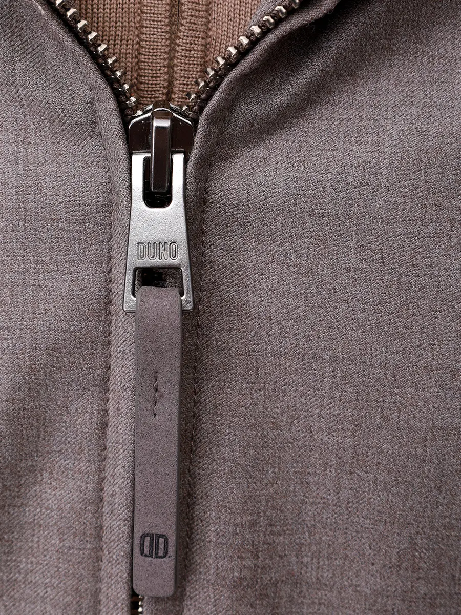 Куртка шерстяная на меху DUNO VIGO 204 Коричневый  Фото 6