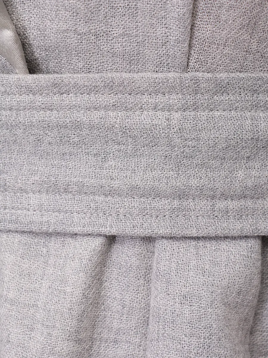 Платье шерстяное ALBERTA FERRETTI A041866371485 Светло Серый  Фото 6