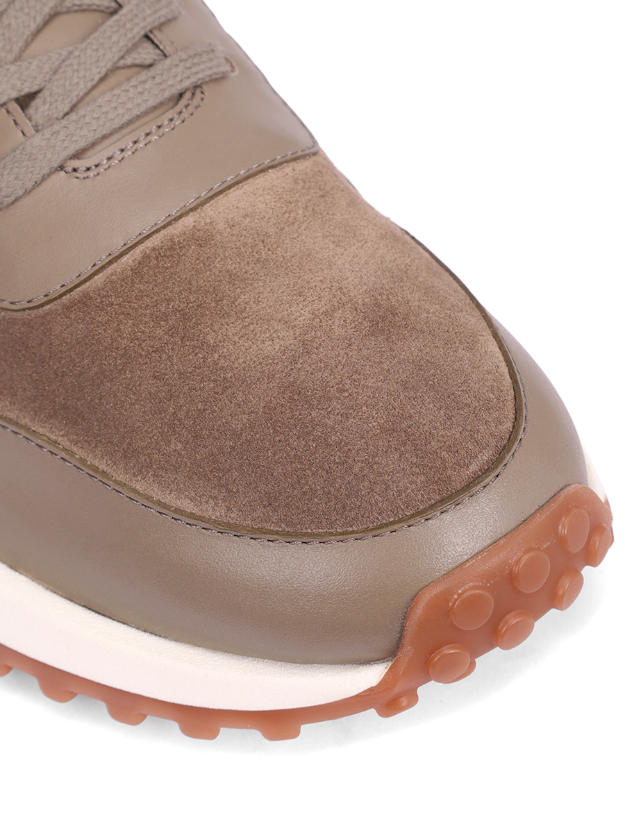 Кроссовки комбинированные BRETT JOHNSON FW25SH2OPEPEL1 Бежевый  Фото 5