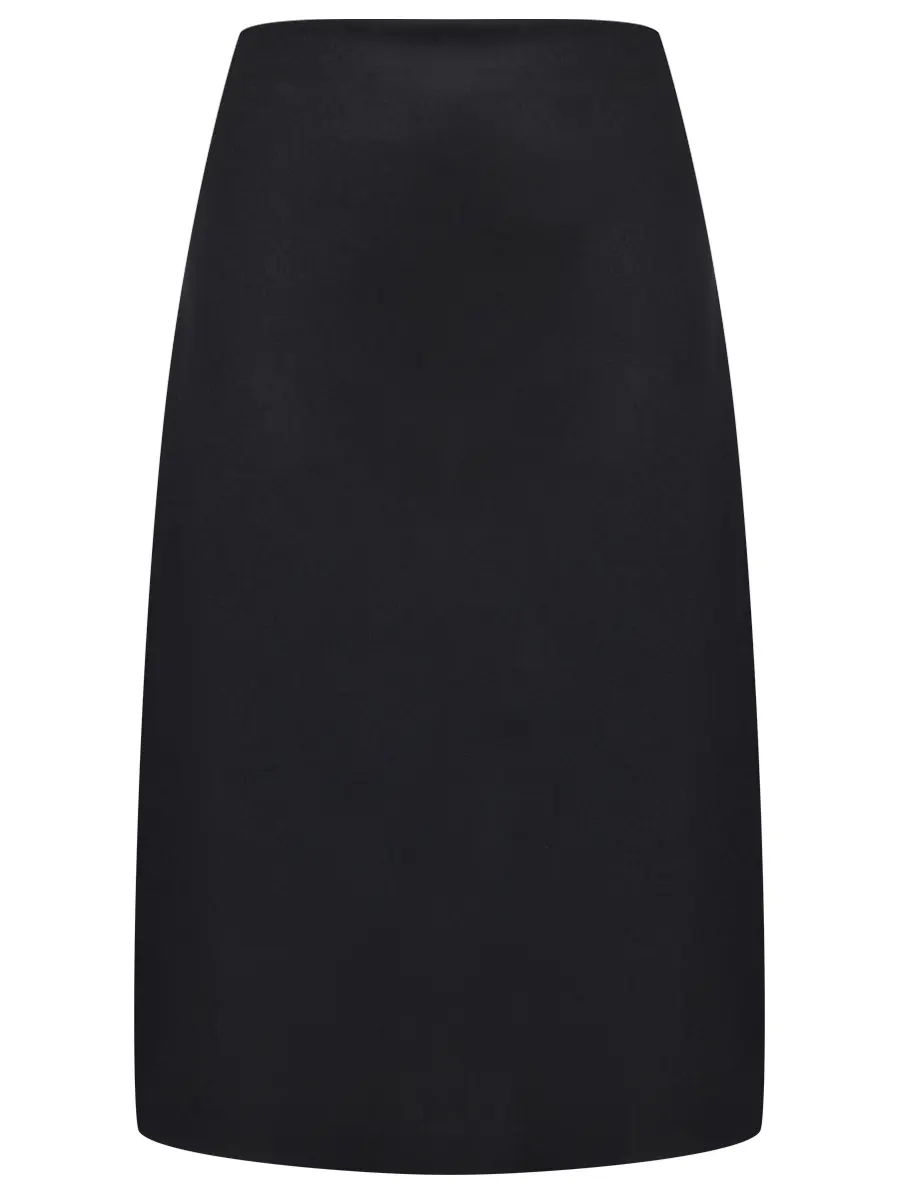 

Юбка шерстяная, Черный, A010766410555