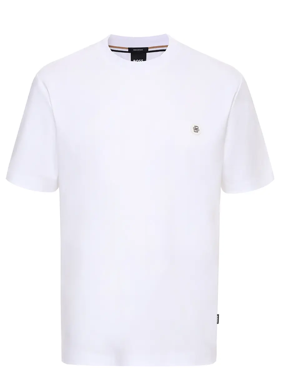 Футболка хлопковая BOSS 50520298/100 Белый 