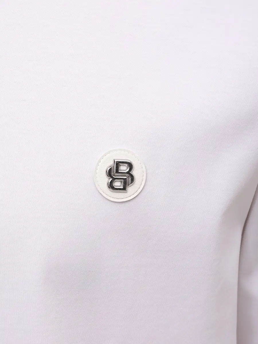 Футболка хлопковая BOSS 50520298/100 Белый  Фото 6