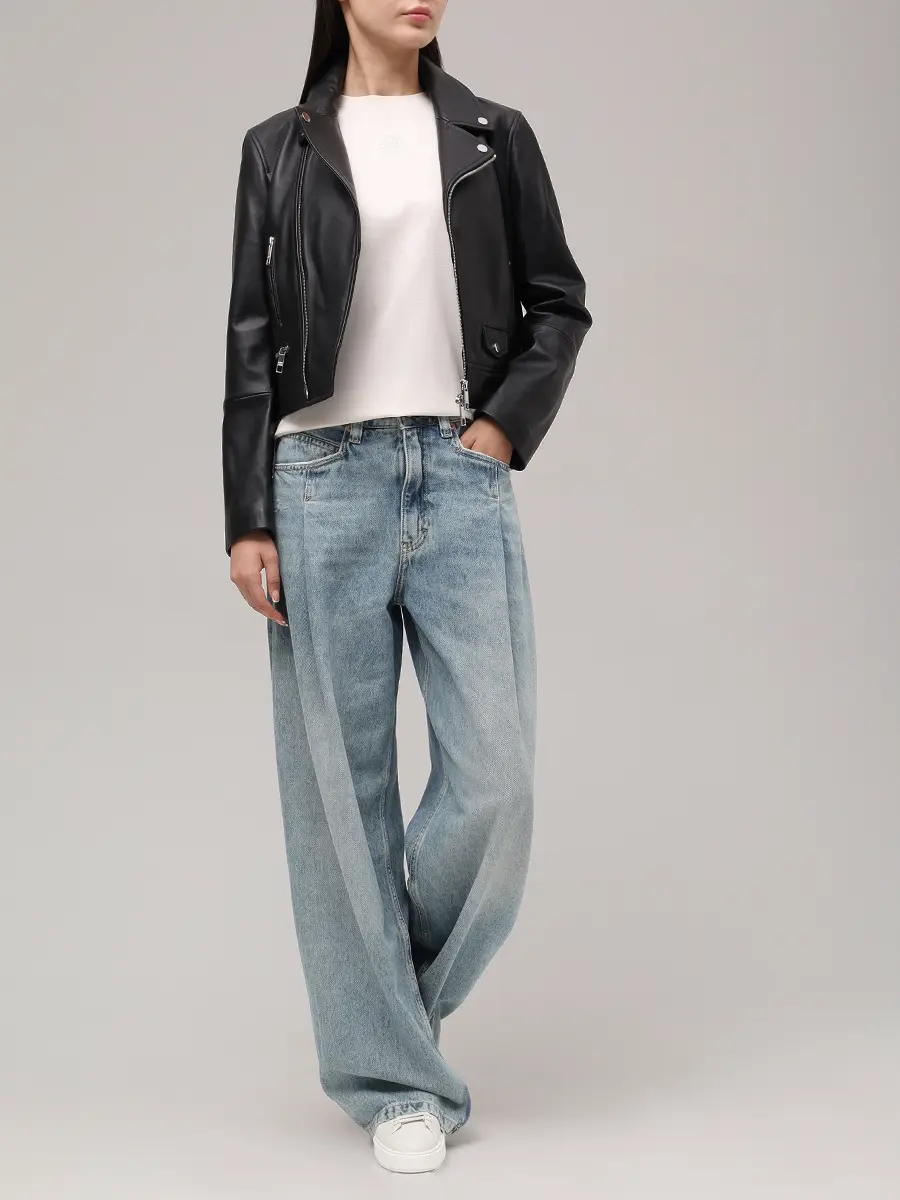 Футболка хлопковая BOSS 50551443/118 Кремовый  Фото 2