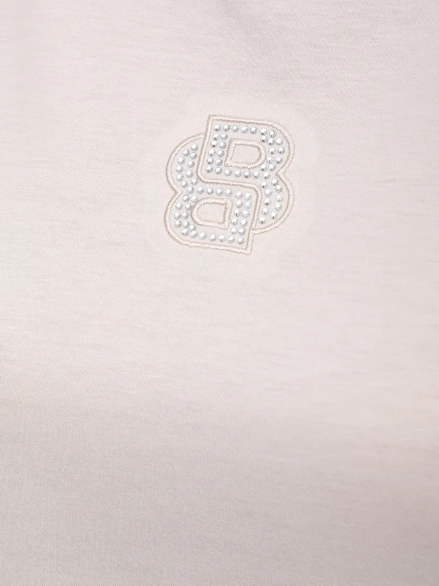 

Футболка хлопковая, Кремовый, 50551443/118